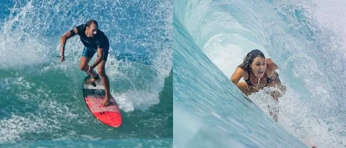 Surfing in Arugam Bay